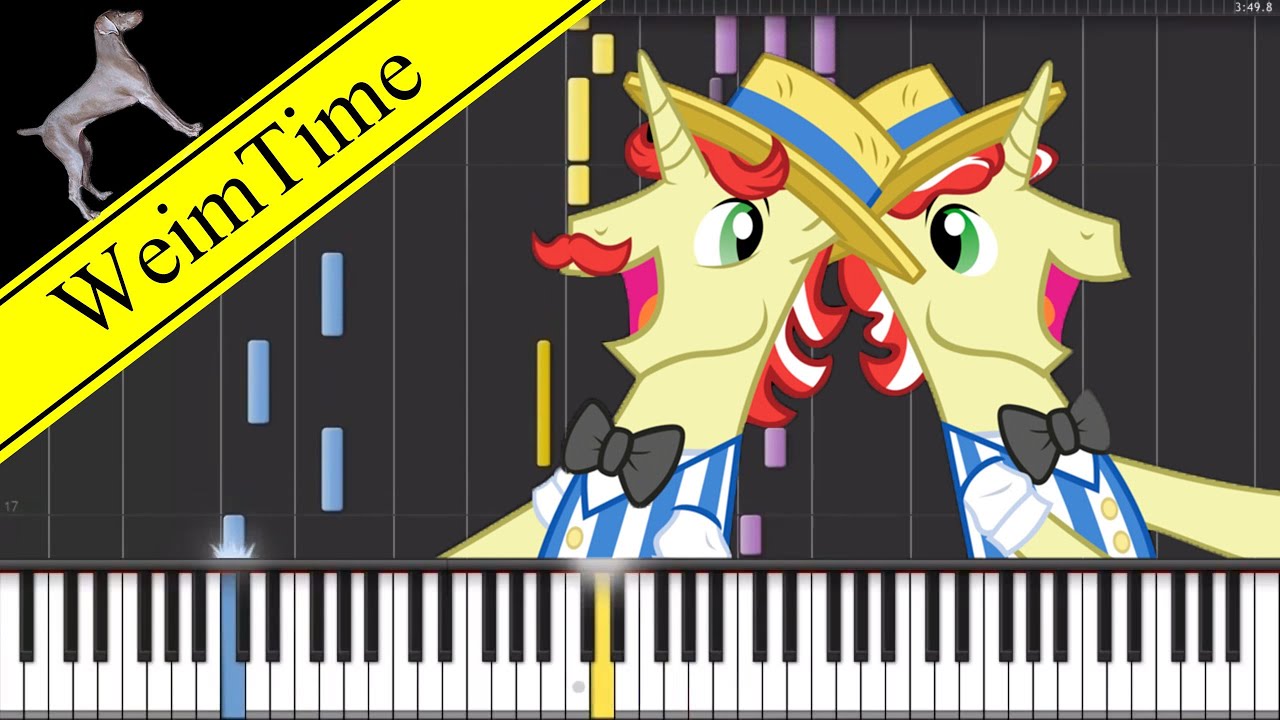 Flim Flam Brothers Song -- Synthesia HD