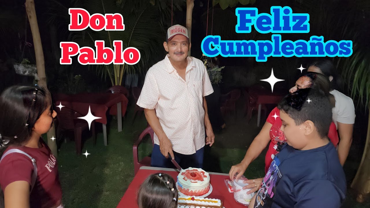 ASI LE PARTIMOS EL PASTEL AL CUMPLAÑERO FELICIDADES DON PABLO 👏 🎂🎉🎉🎉🎉