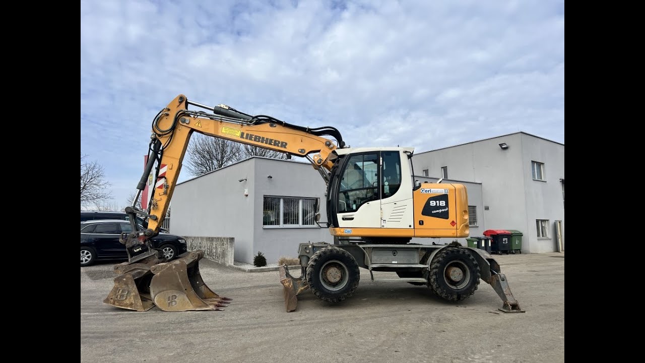 Liebherr A 918 C-Litronic year 2013, GERL Austria 🇦🇹, https://en.gerl.com/ #liebherr