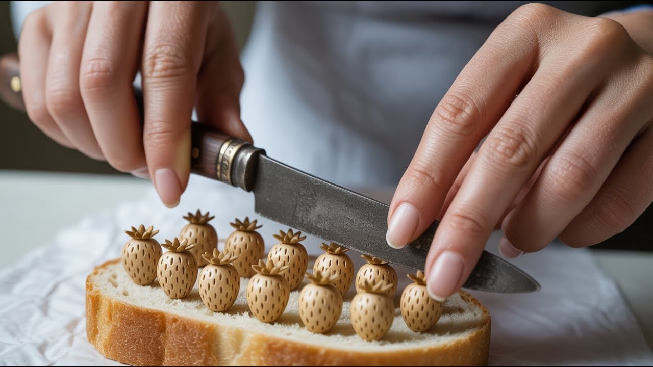 Extreme Satisfying ASMR Fruit Crushing on Bread | Wood, Ice & Jelly Textures | No Music no talking