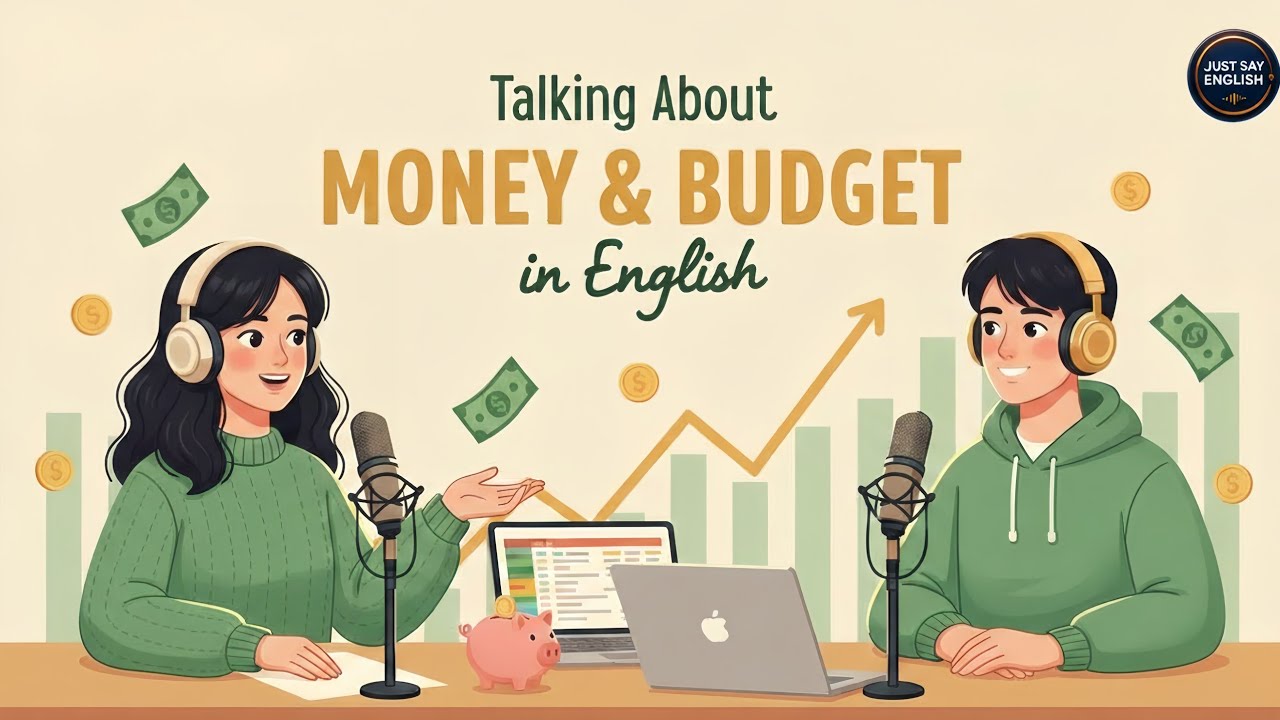 How to Talk About Your Money & Budget in English | English Conversation Practice