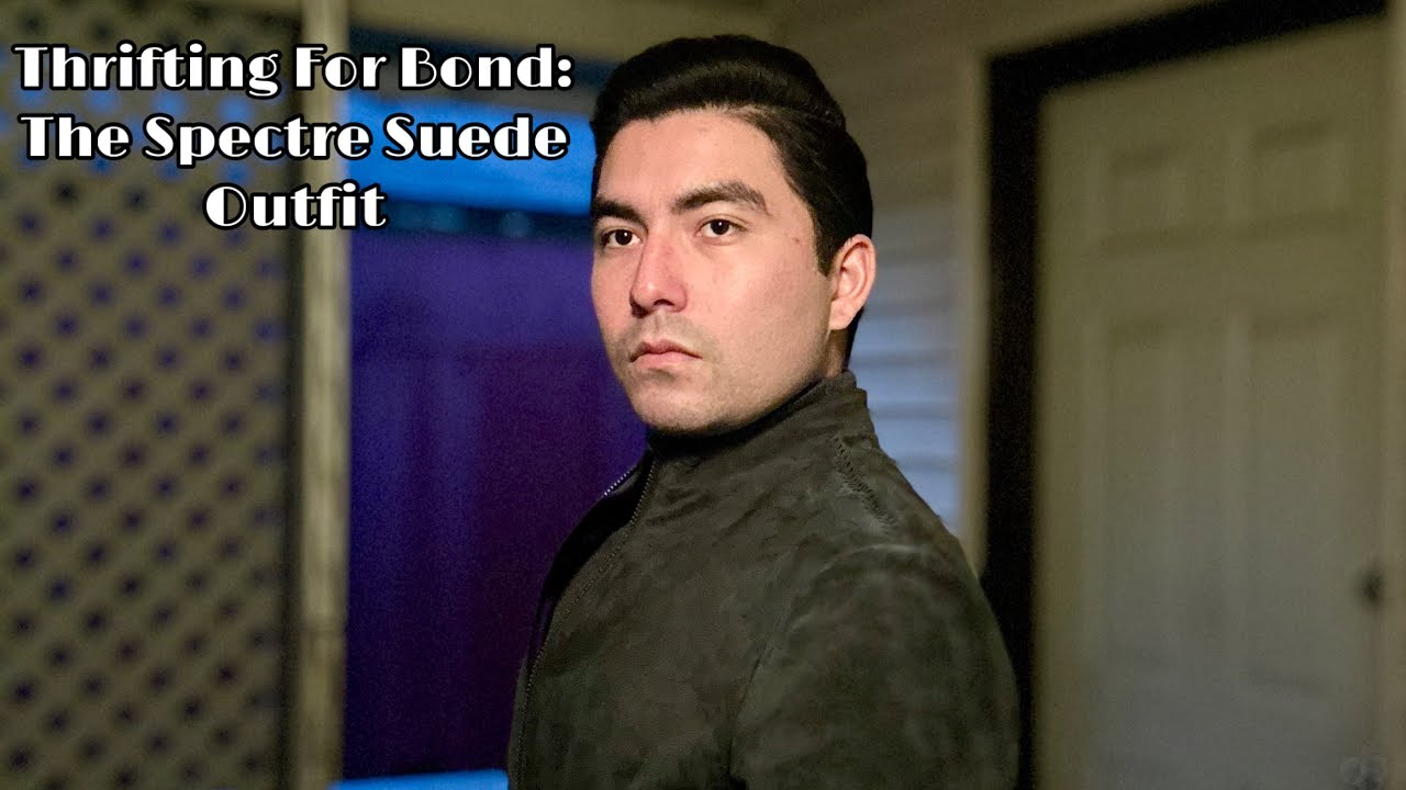 Thrifting For Bond: The Spectre Suede Outfit