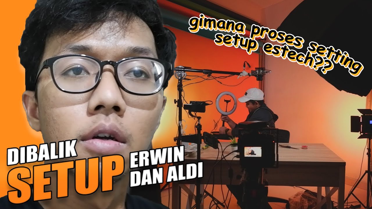 BTS Setup Video Studio Utama Estechmedia