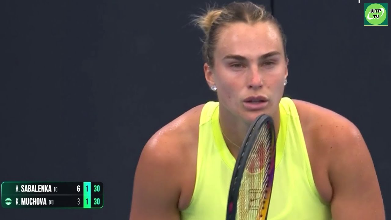 Aryna Sabalenka vs Karolina Muchova Highlights Brisbane 2026