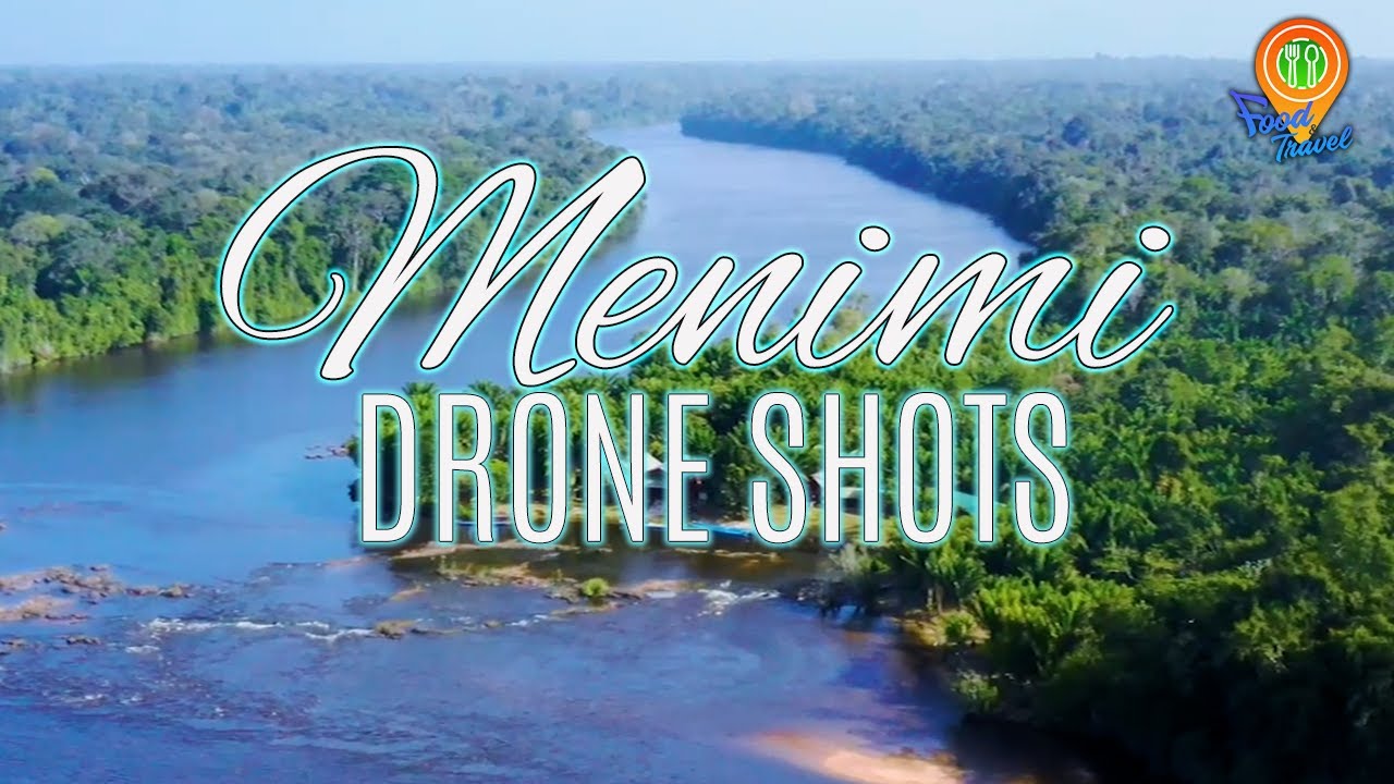 Drone Shots Menimi Eco Resort | Sipaliwini - Suriname | Food And Travel