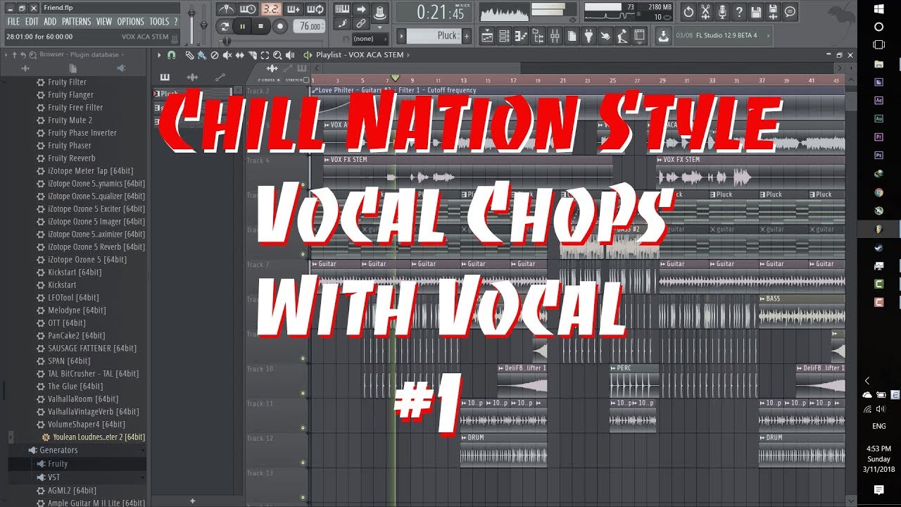 [Chill Nation Style] Vocal Chops With Vocal #1 [Free FLP]