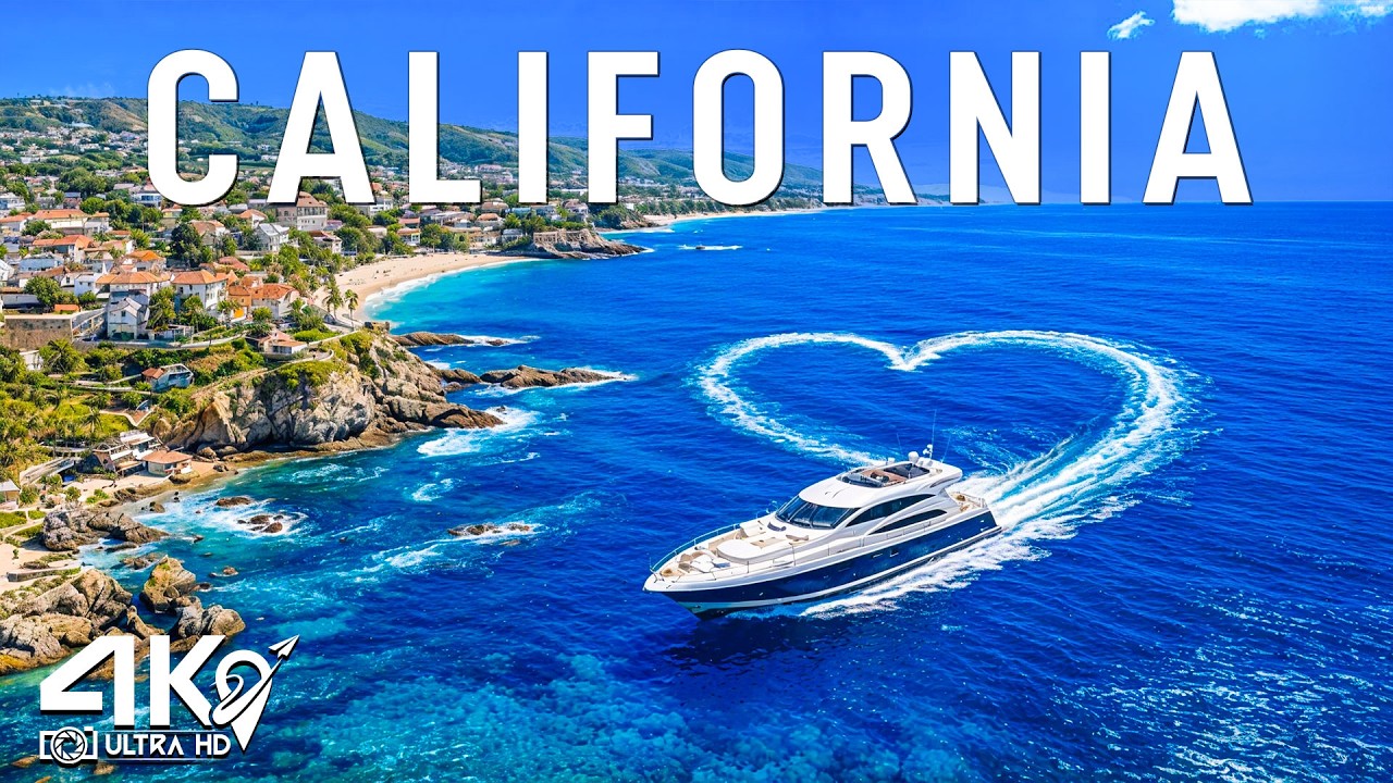 California 4K Drone Footage | Unreal Pacific Coast & Scenic Cliffside Paradise