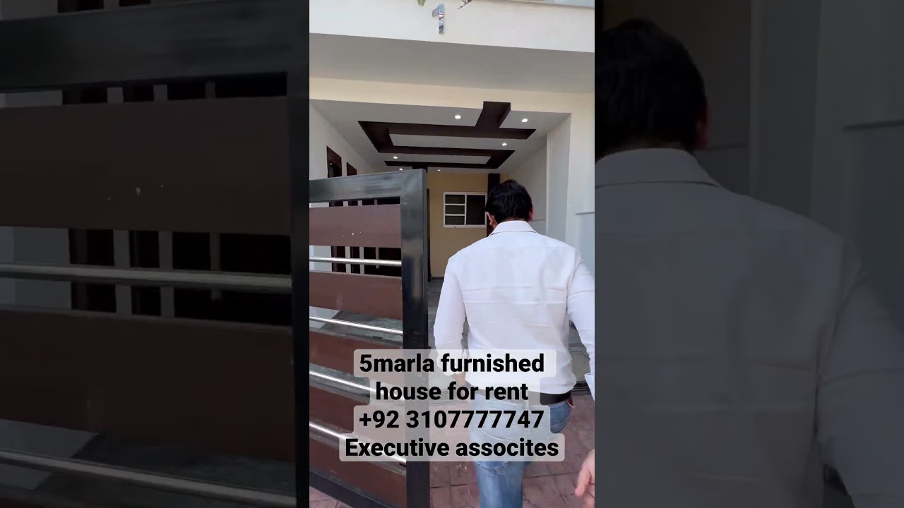5marla furnished house for rent Bahria enclave