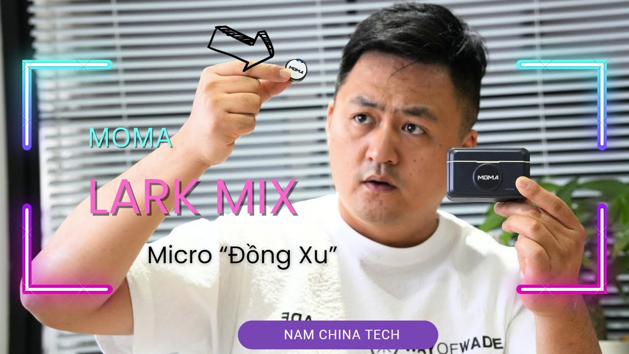 Review Micro Không Dây MOMA LARK MIX -  Micro 