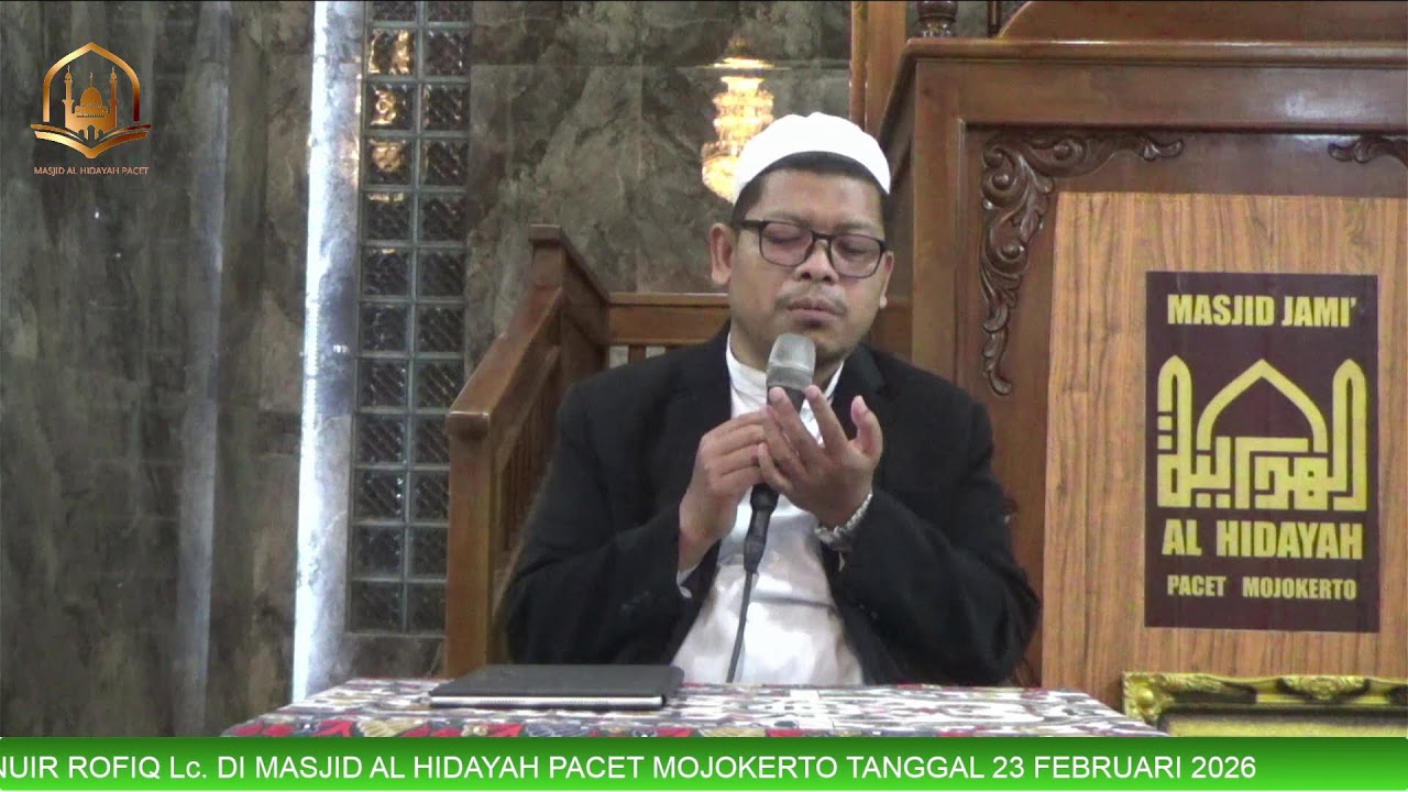KULIAH SUBUH BULAN SUCI ROMADHON MASJID AL HIDAYAH PACET  23 FEBRUARI  2026