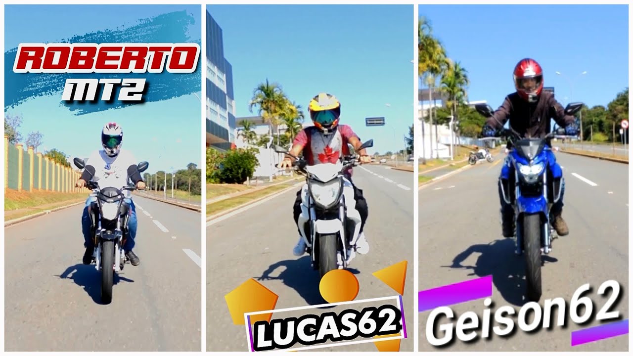CLIPE MOTOVLOGS DE GOI&Acirc;NIA: RobertoMT2, Lucas62, Geison62