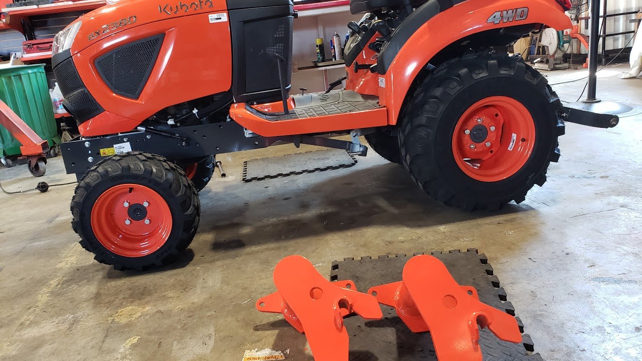 Kubota LA344 front end loader assembly