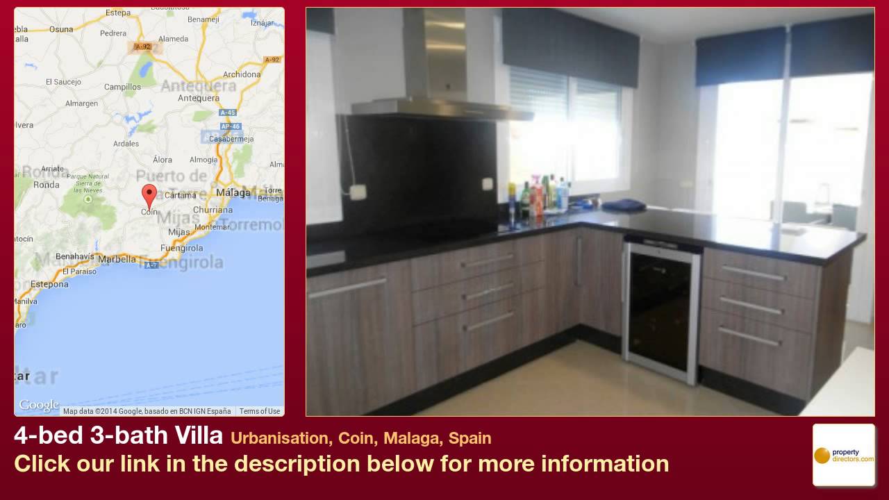 4-bed 3-bath Villa to Rent in Urbanisation, Coin, Malaga, Spain