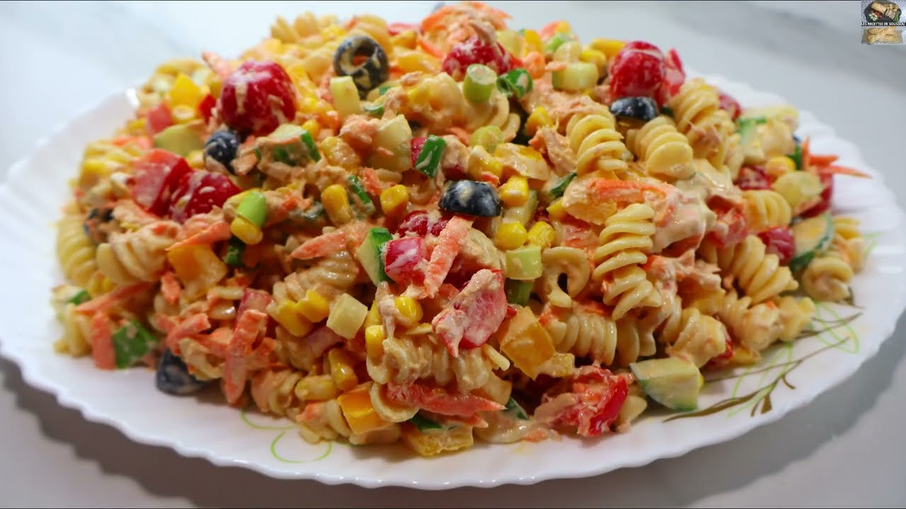 Salade de pâtes aux légumes : une recette saine et délicieuse