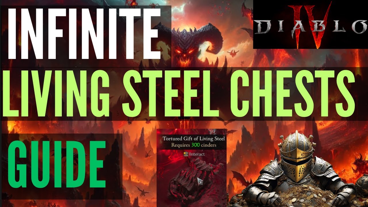 Diablo 4 Helltide secret: Unlock Infinite Living Steel Chests in 1 Helltide: Secret tip