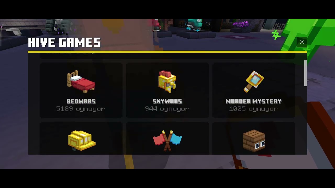 Bedwars,yapı kapışması, Survivor,hepsi bir arada oynadım bölüm 1