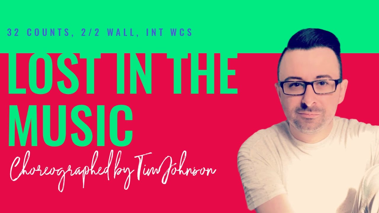 Lost in The Music (line dance by Tim Johnson)
