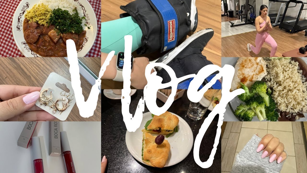 VLOG! FIZ PROGRESSIVA + COMPRINHAS + ESTUDOS + ACADEMIA