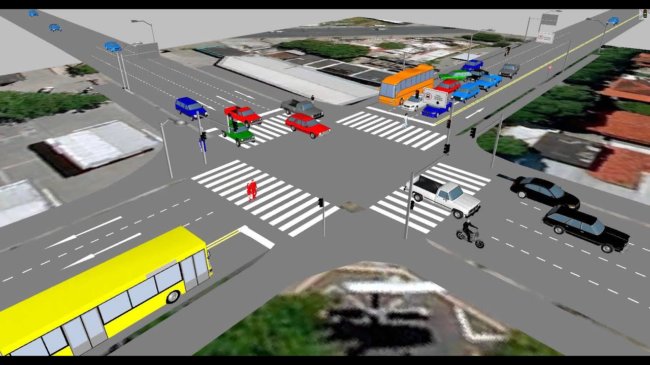 VISSIM simulation of two traffic light junctions within Recife, Brazil, Part 2