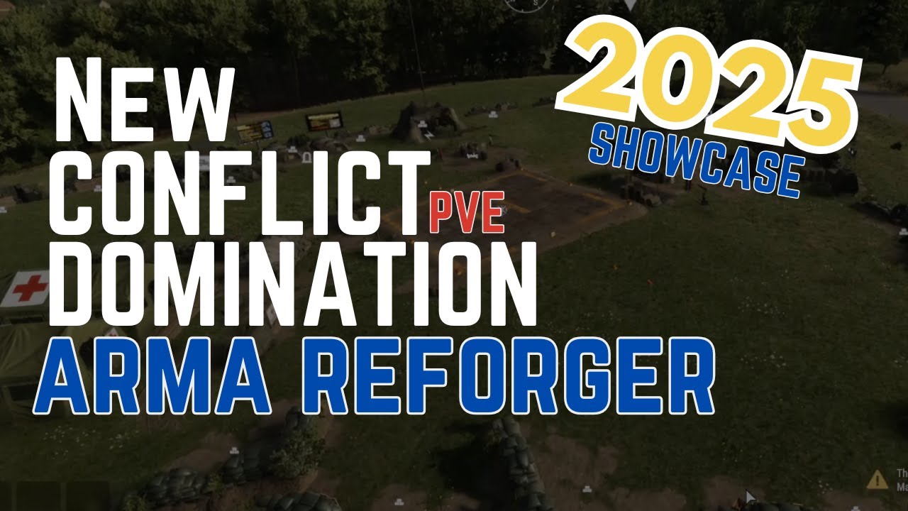 New Arma Reforger Conflict PVE for 20+ Players |Conflict Domination PVE