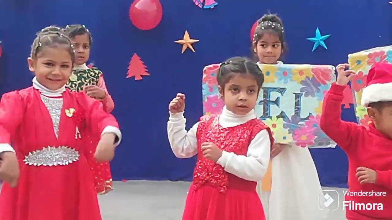 St. Paul's school on the Christmas Celebration at School 