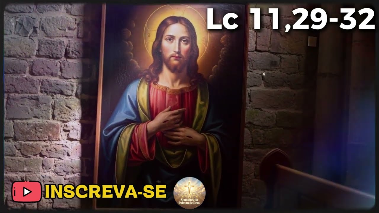 EVANGELHO DE HOJE - 25 DE FEVEREIRO | Lc 11,29-32 | PADRE REGINALDO MANZOTTI