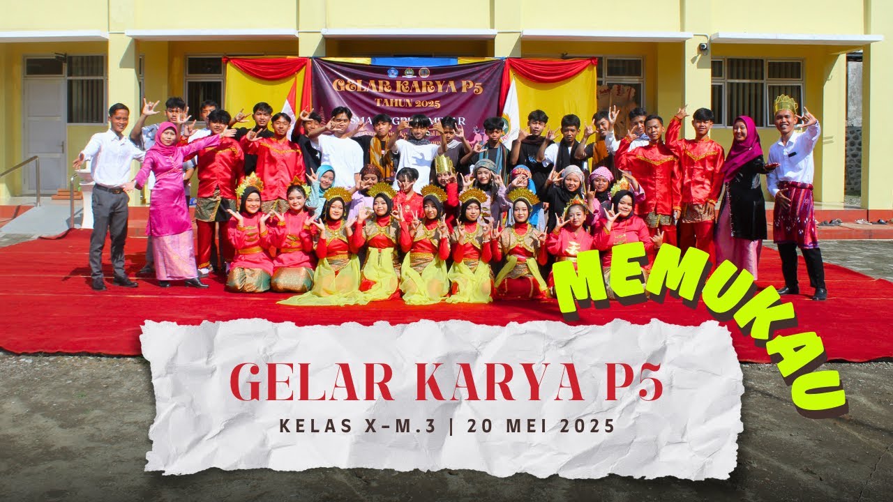 Keren Banget! Gelar Karya P5 X.M-3 Angkat Budaya Jambi dengan Penuh Keseruan.
