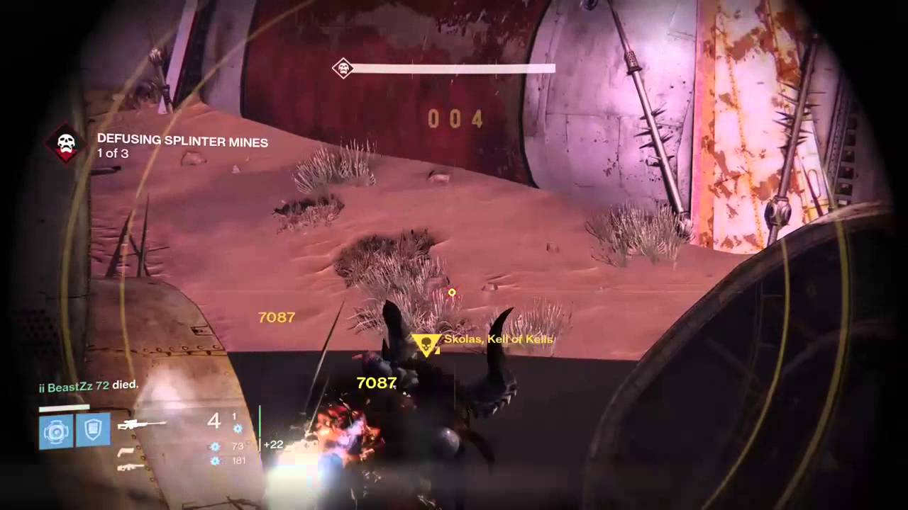 Destiny Skolas Clutch Quick Kill Before Mines Arc Burn