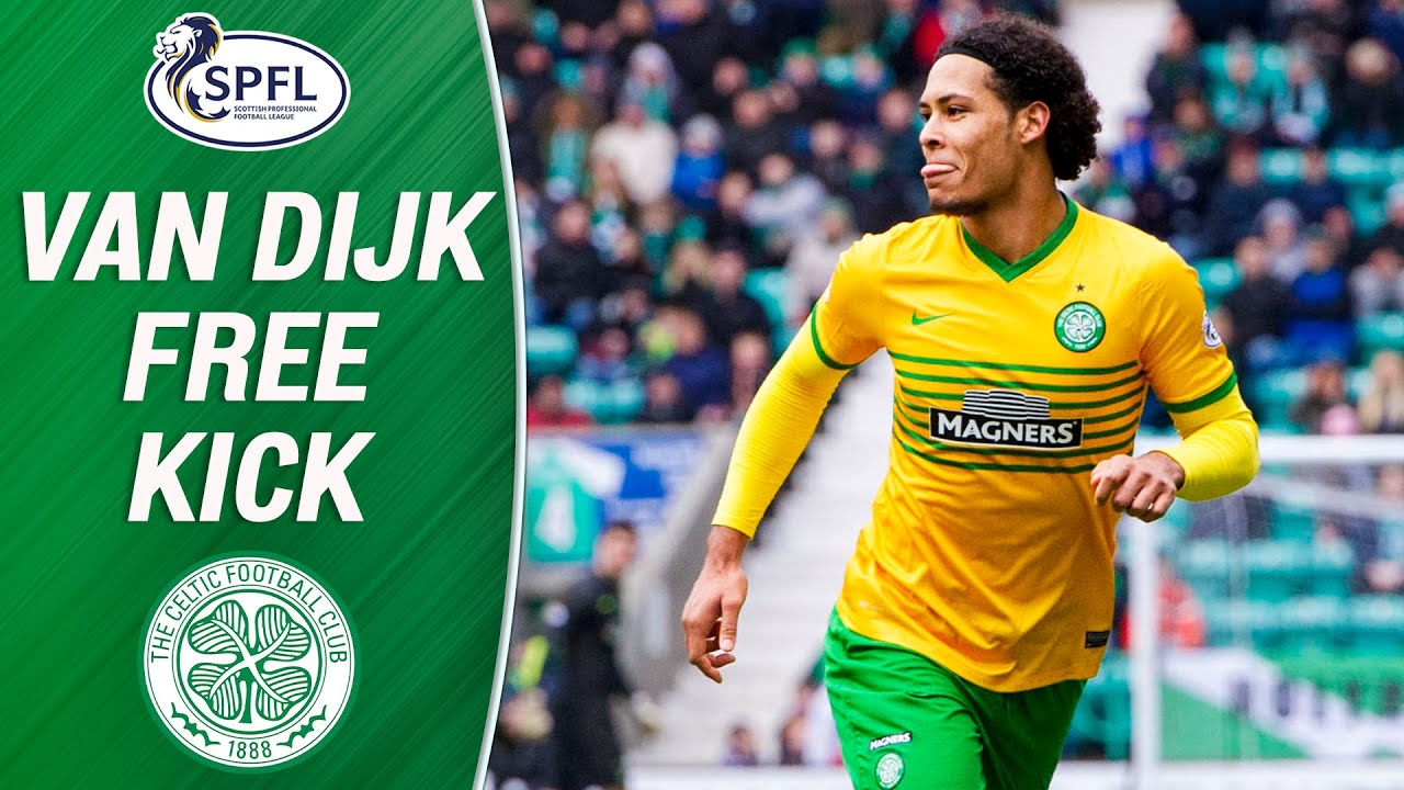 Virgil Van Dijk Scores Sensational Free-Kick! | SPFL