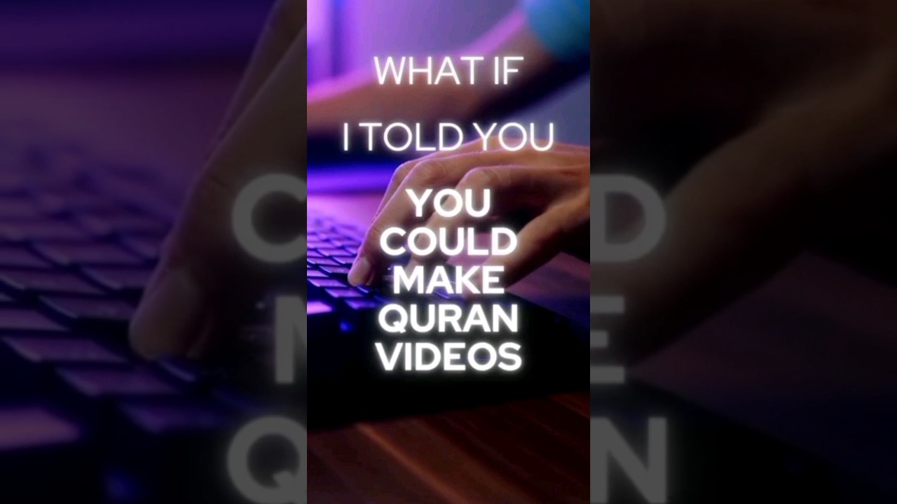 How To Create Quran Videos using CapCut #shorts #capcut #quran #how#howto #video #whatsappstatus#fyp
