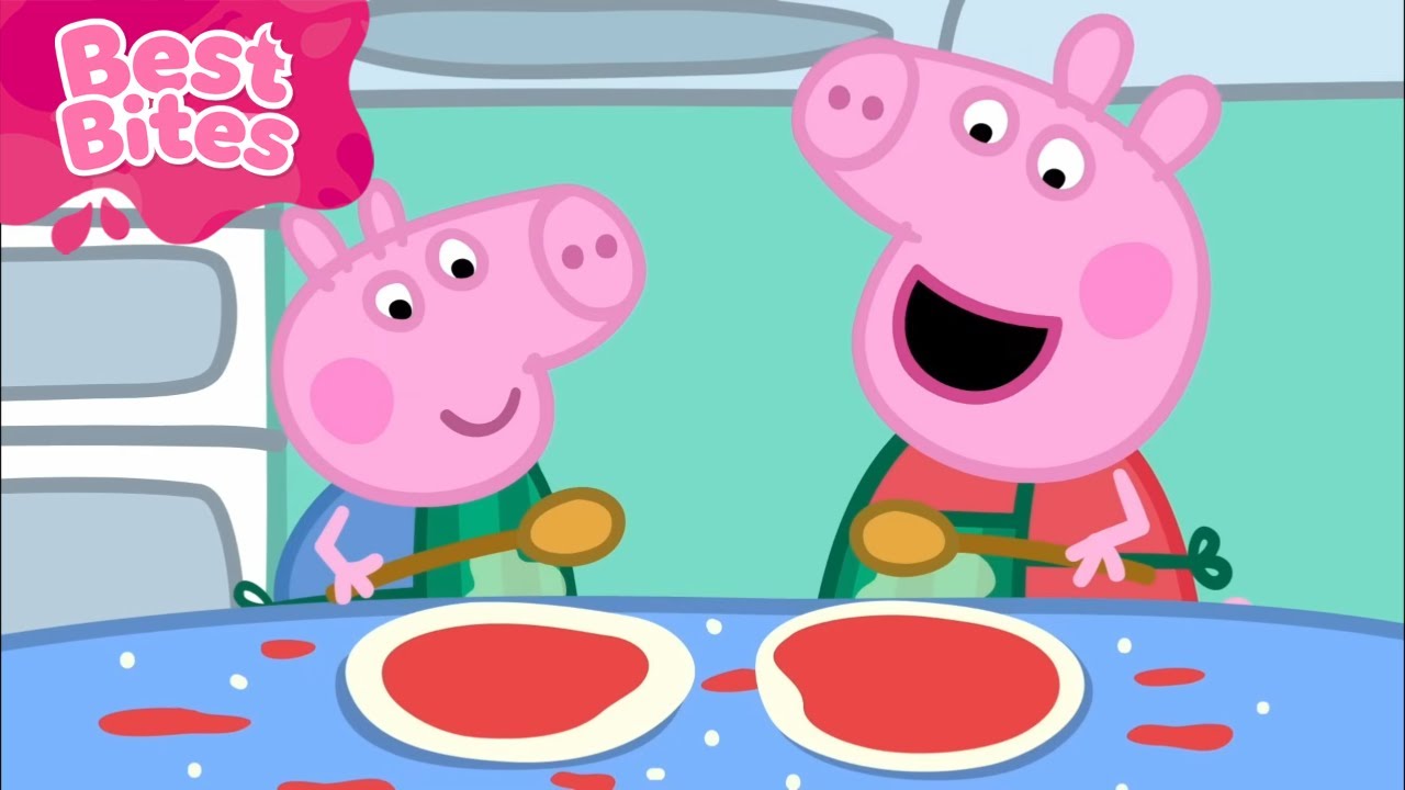 Making Pizza with Peppa! 🍕🍅🧀 Peppa's Best Bites