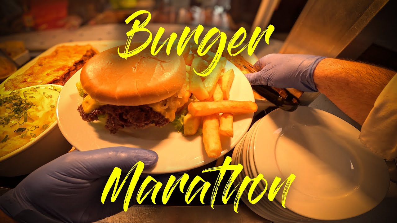 POV Cooking: Burger Bar Marathon 👌😊👍