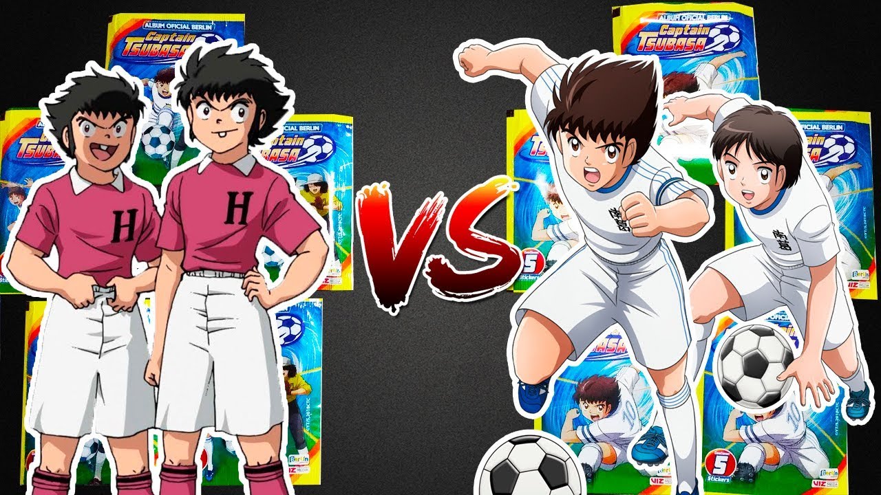 Simulación de partido HERMANOS TACHIBANA vs DUETO DORADO - Capitan Tsubasa 2018 Editorial Berlin