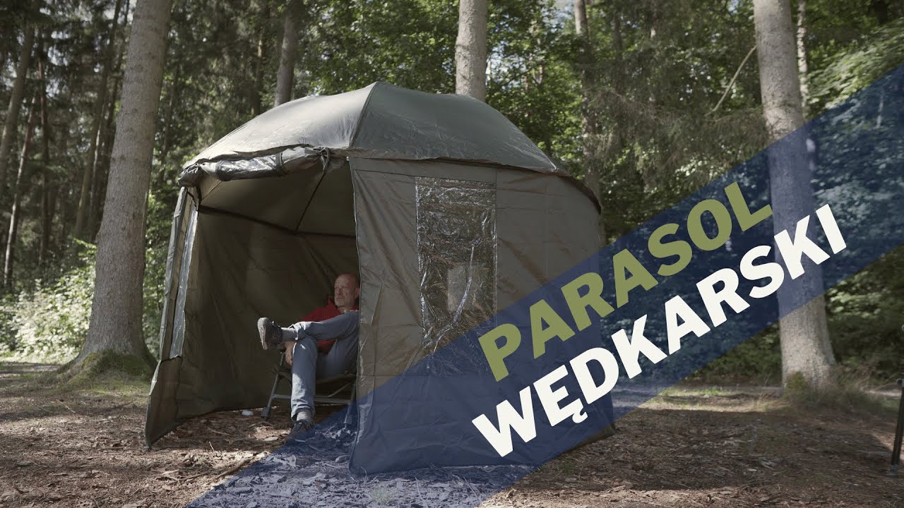 Parasol wędkarski z boczkami Jaxon AK - PLX150TV / Prezentacja