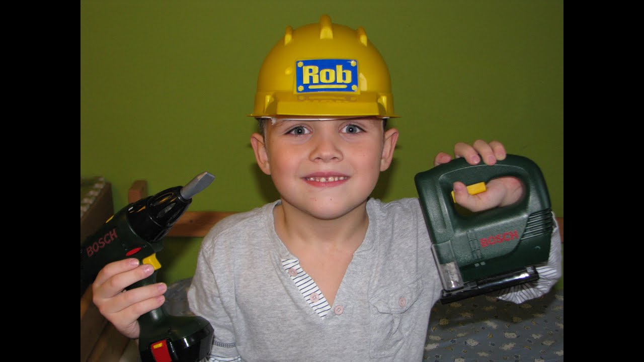 Dětský Aku šroubovák a přímočará pila Bosch Klein Toys