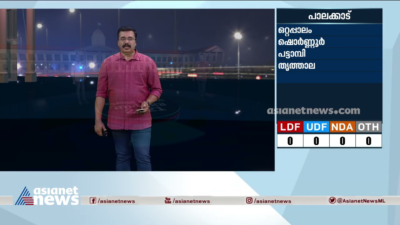 മണ്ണാര്&zwj;ക്കാട് എന്&zwj; ഷംസുദ്ദീന് ഒപ്പം Who will win at  Mannarkkad ?