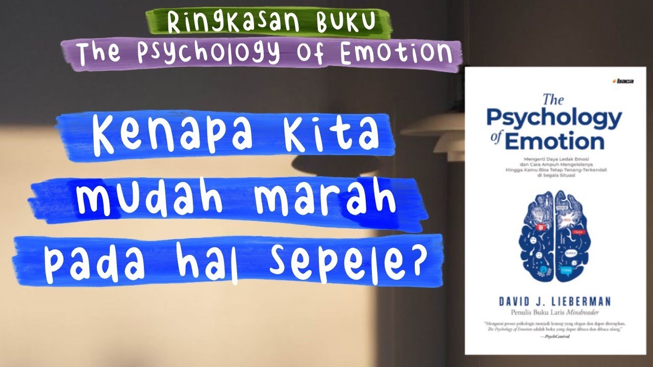 Kenapa Hal Kecil Bisa Bikin Kita Meledak? : Ringkasan Buku The Psychology of Emotion