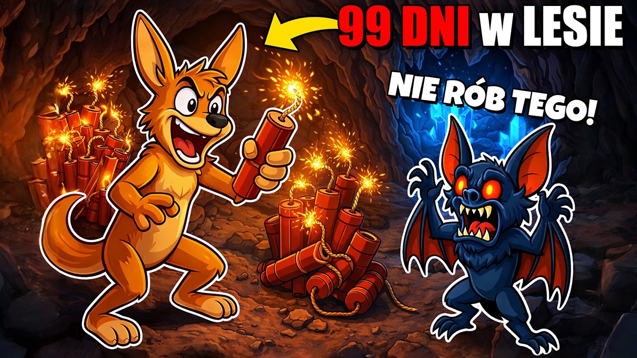 WYSADZILIŚMY JASKINIĘ NIETOPERZA W 99 NOCY W LESIE w Roblox!