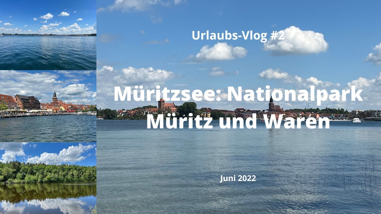 Müritzsee: Wandern im Nationalpark Müritz und nach Waren - Travel-Vlog #2 - Juni 2022