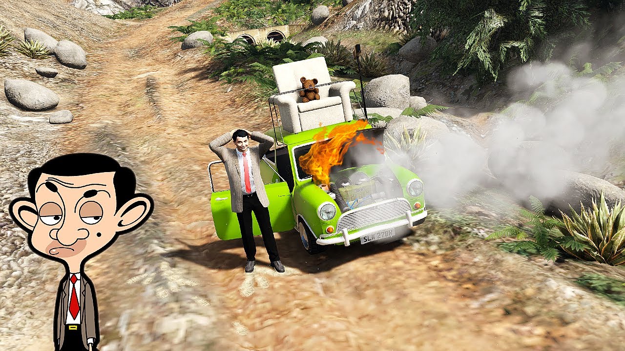 Mr Bean Car Fix | Mr Bean GTA 5 Gameplay