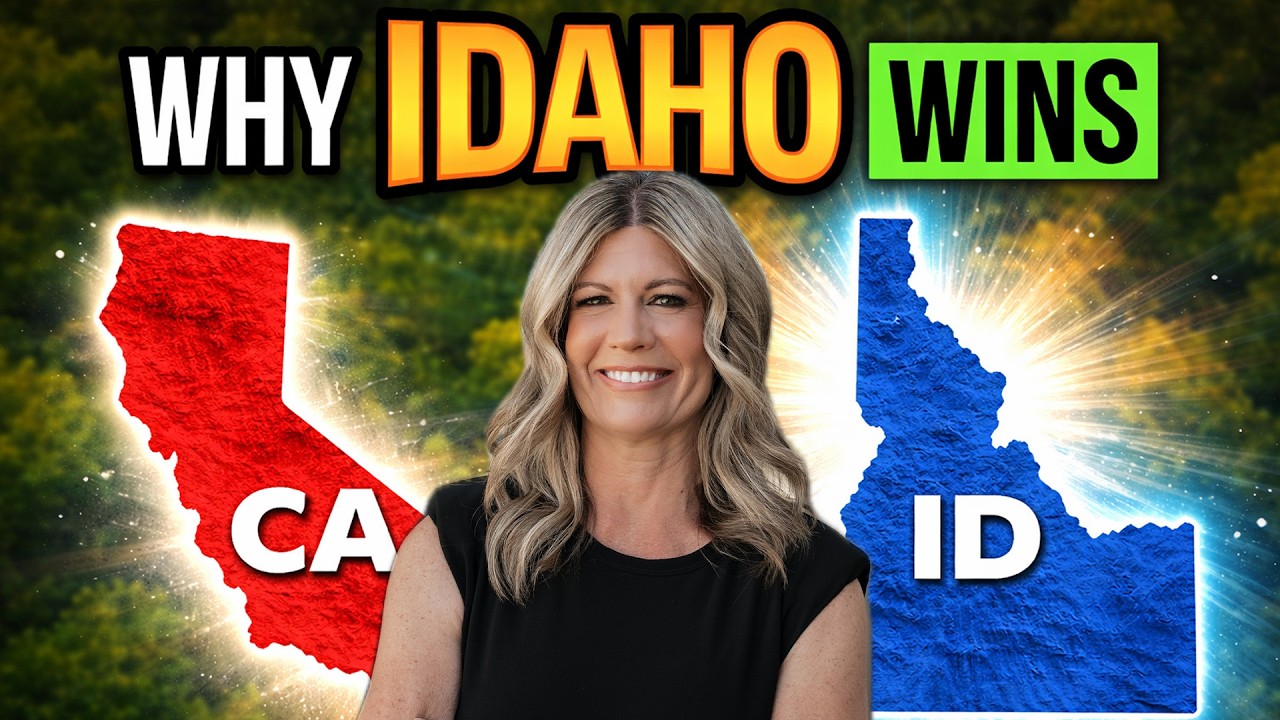 MOVING from CALIFORNIA to BOISE Idaho [Is It WORTH IT?! 🤯]