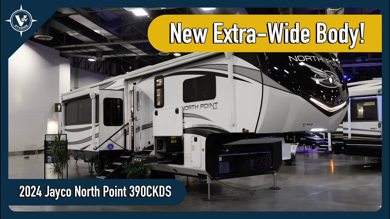 Новый Jayco North Point 390CKDS 2024 года полон роскоши!