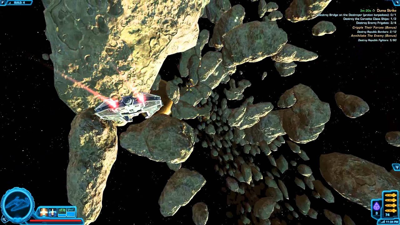 SWTOR Heroic Space Combat: Duma Strike