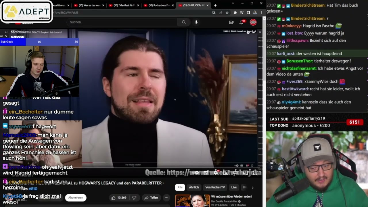 DEKARLDENT reagiert auf mein SHURJOKA Video Teil 1