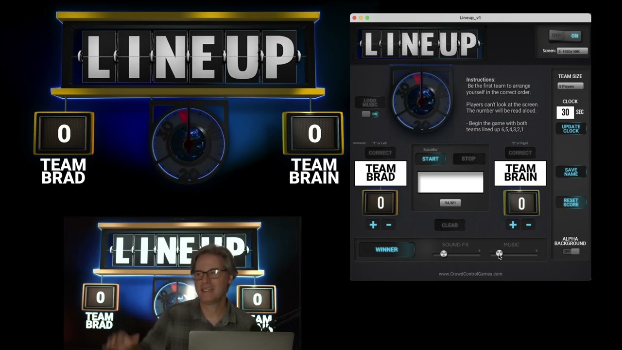 LineUp tut