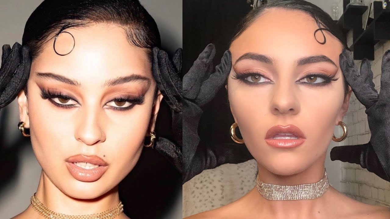 Euphoria's Alexa Demie fox eye makeup tutorial *trendy*