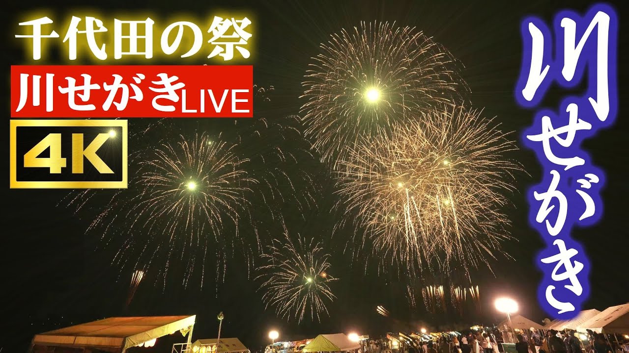 【外配信IRL】千代田の祭　川せがきの花火　Fireworks in Chiyoda Festival