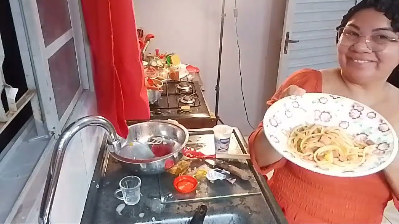 Receita de macarronada#delícia de culinária