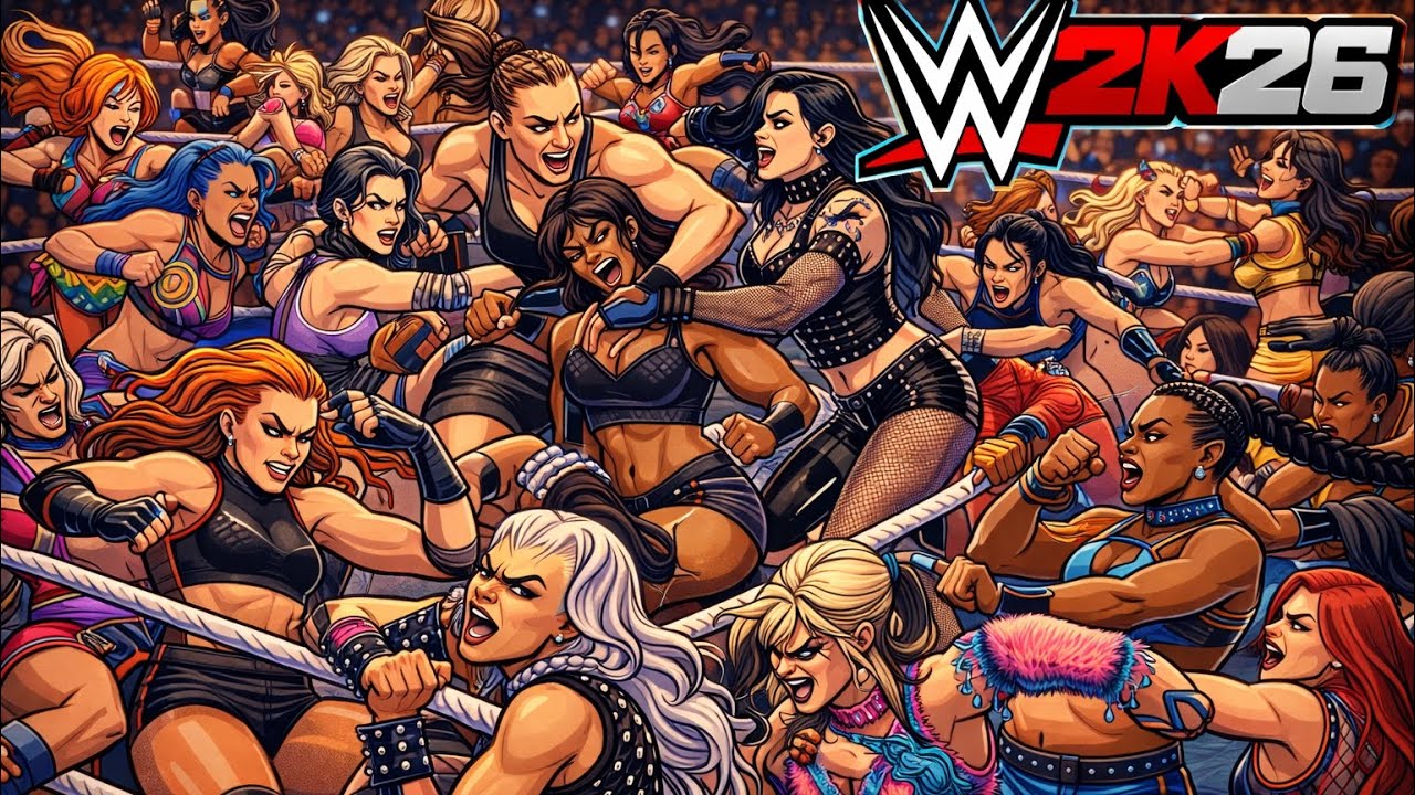 WWE 2K26 30 Women's Royal Rumble Match 