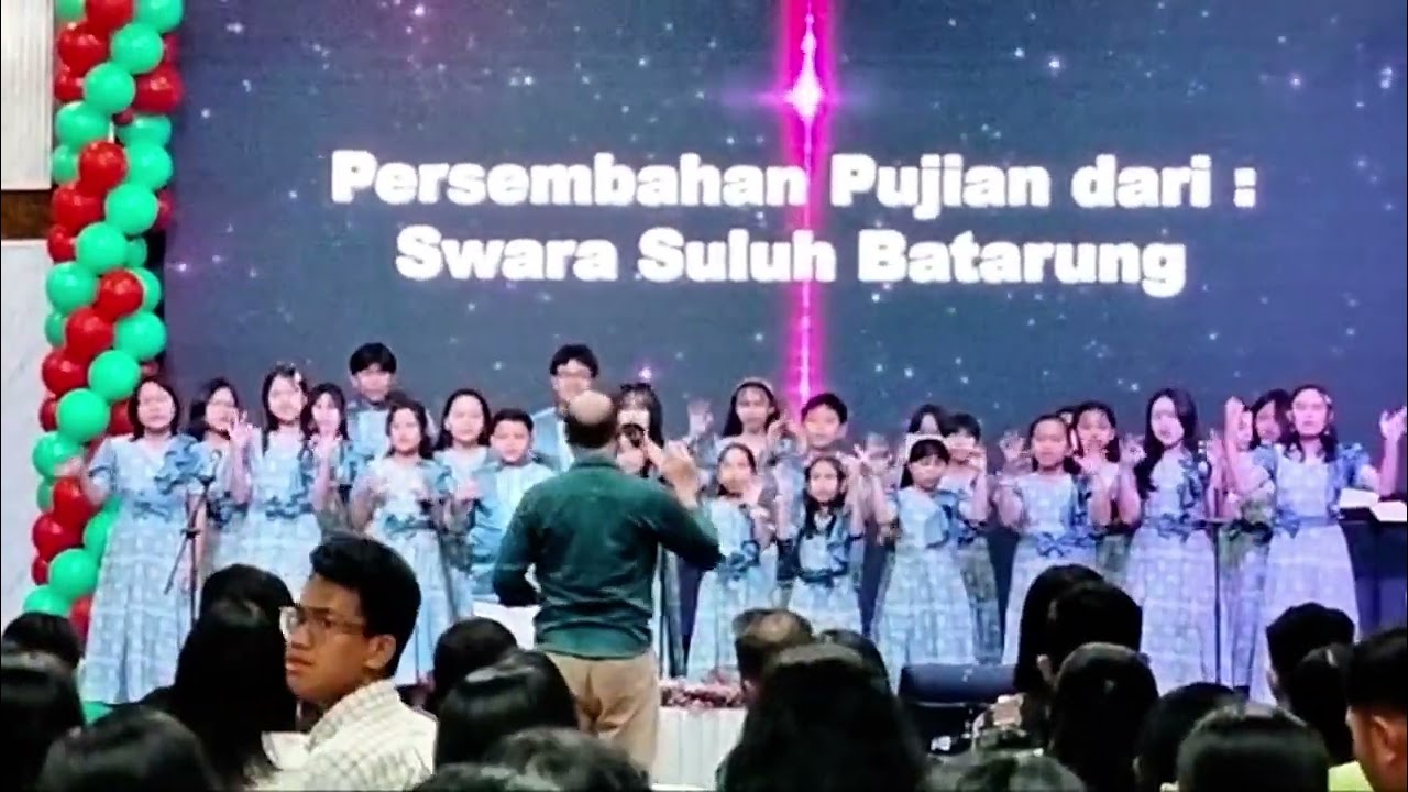Paduan Suara Anak pada Natal Dinas Pendidikan Provinsi Kalimantan Tengah 16122025